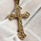 10K Gold Cross Pendant