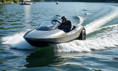 Electric go kart boats