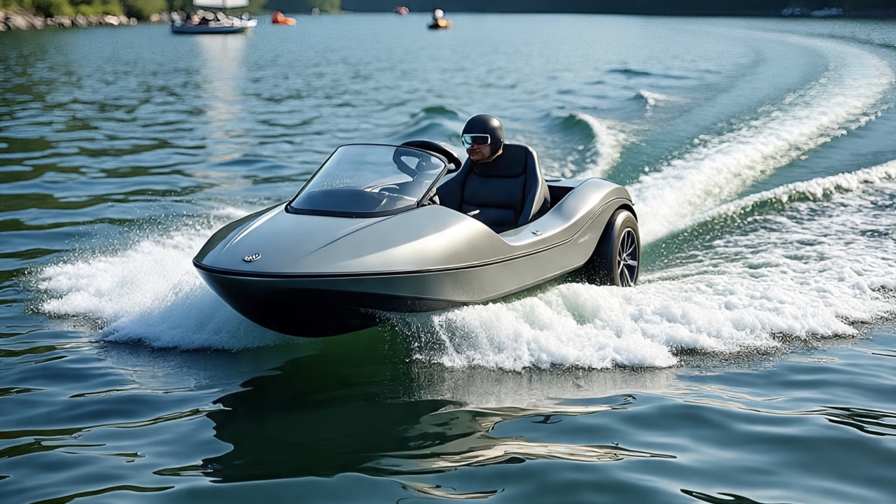 Electric go kart boats