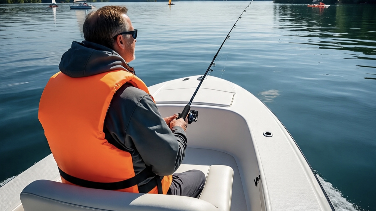Fish and ski boat