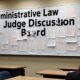 administrative law judge discussion board