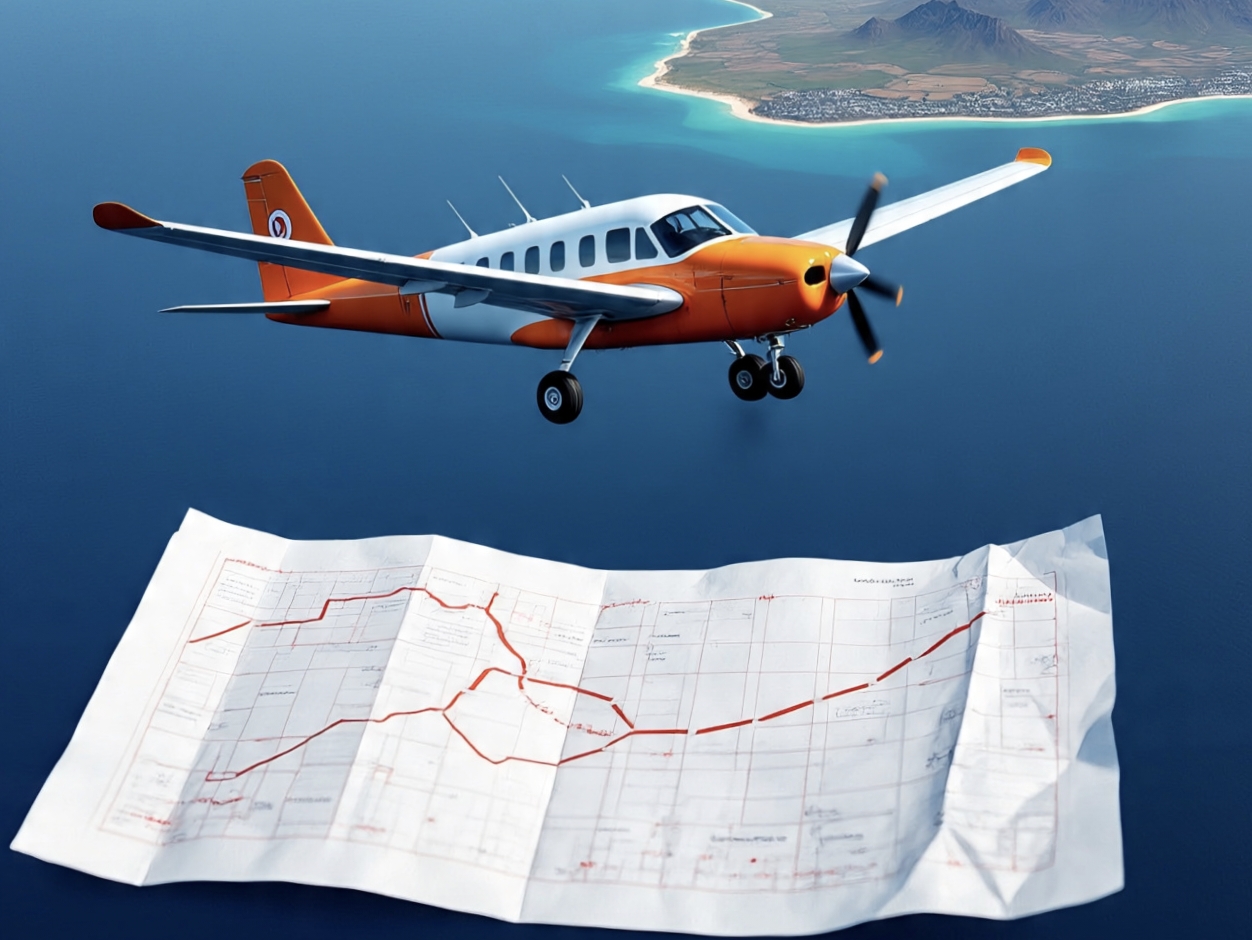 Cessna 172 USA to Africa Flight Plan