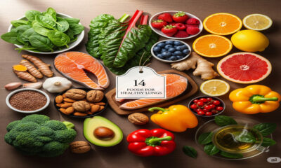 14 foods for healthy lungs and improved breathing