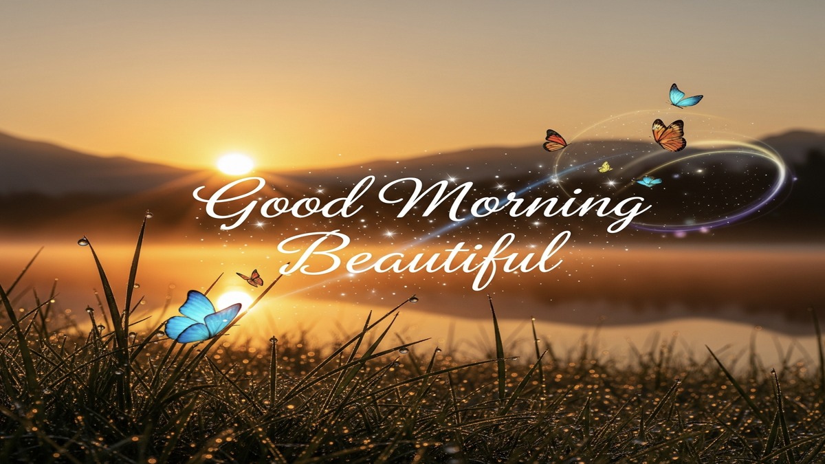 Good Morning Beautiful Gif