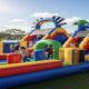 bounce house inflatable bouncer obstacle combo