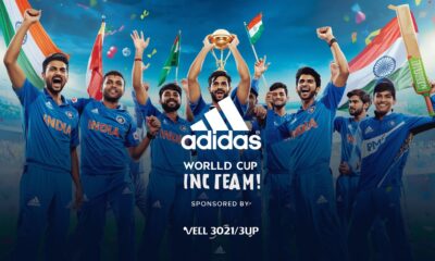 Adidas sponsor Indian cricket team World Cup 2023 month year