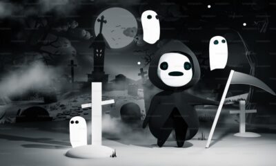black and white cartoon