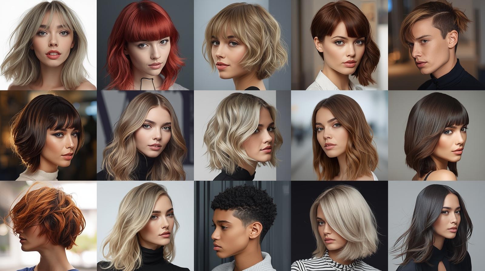cutting hair style