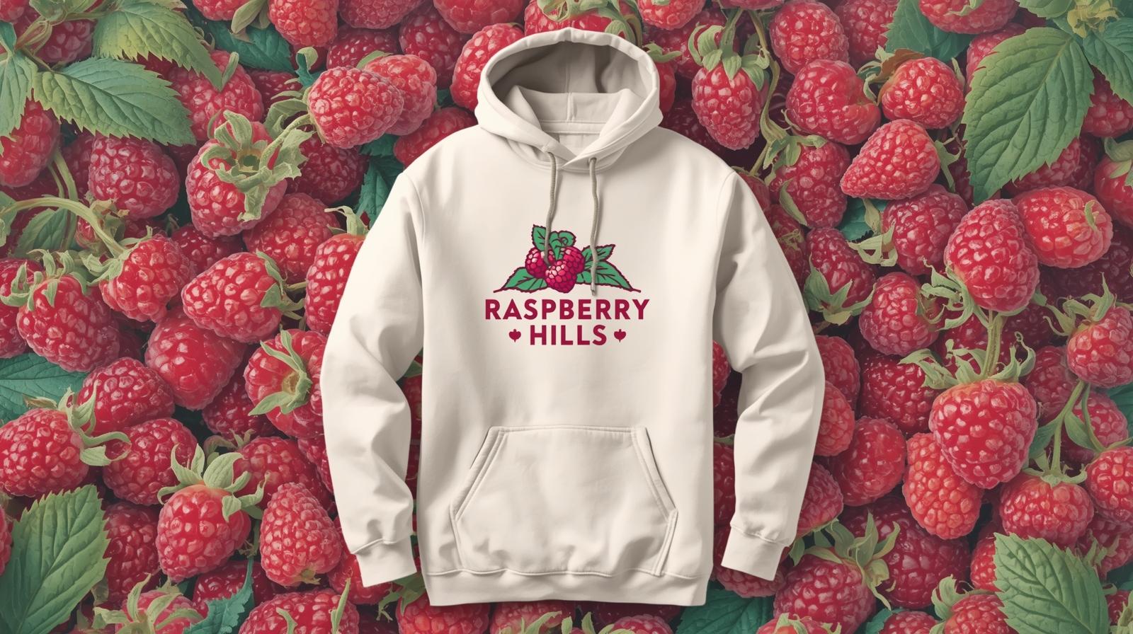 Raspberry Hills and Raspberry Hills Hoodie
