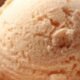 Asian peach ice cream