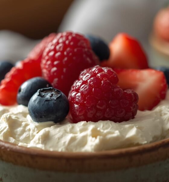 Daisy cottage cheese with fruit