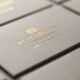 Foil business cards