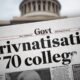 Govt Approves Privatisation of 70 Colleges