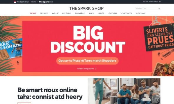 The Spark Shop – Online Shopping Big Discount